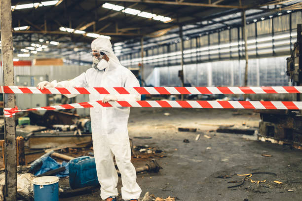 Professional Crime Scene Cleanup technician working in Ridgewood, NJ